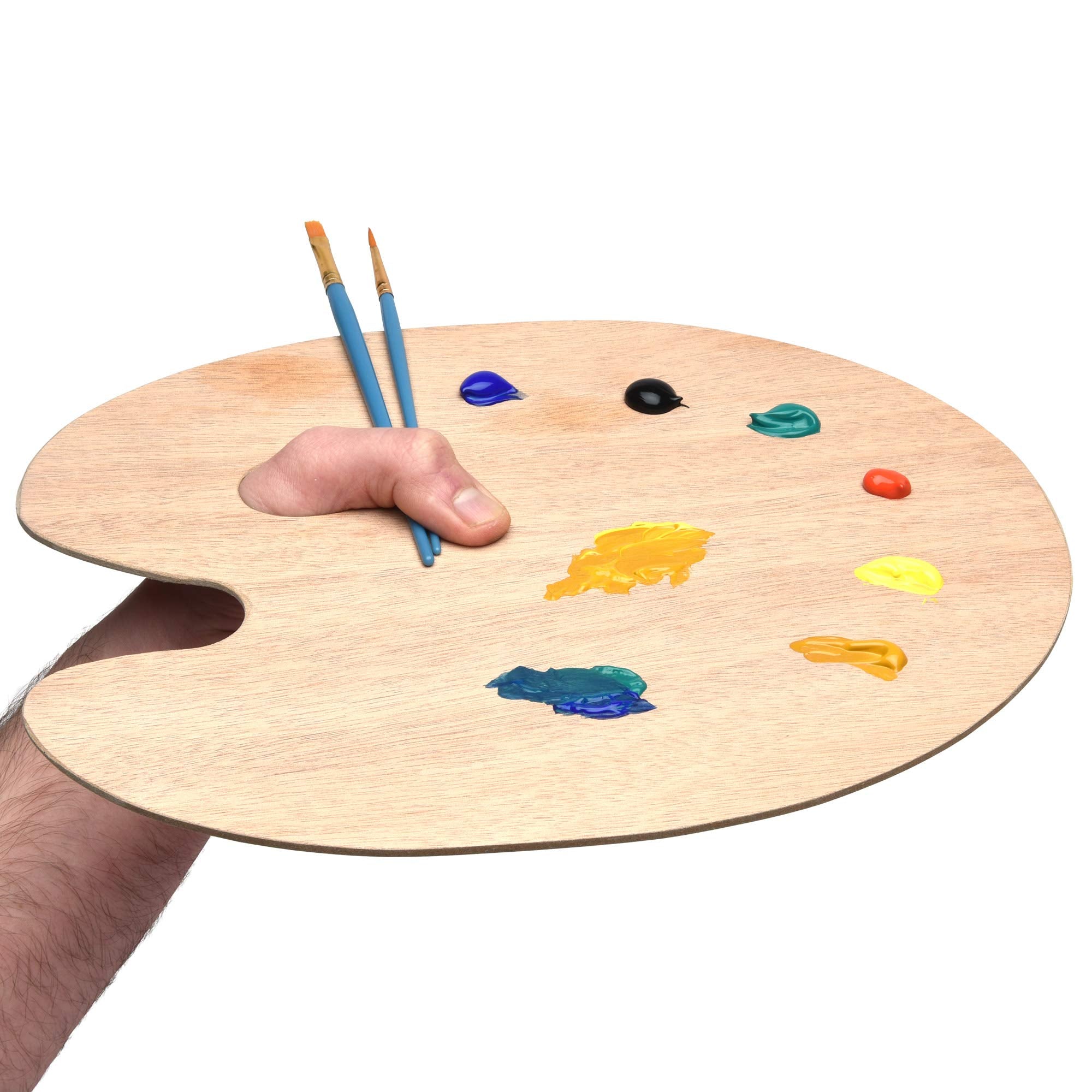 artina-akademie-holz-malpalette-rund-braun-25x30-cm image 5