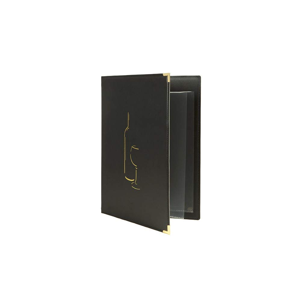 securit-classic-weinkarte-a4-schwarz-kunstleder image 3