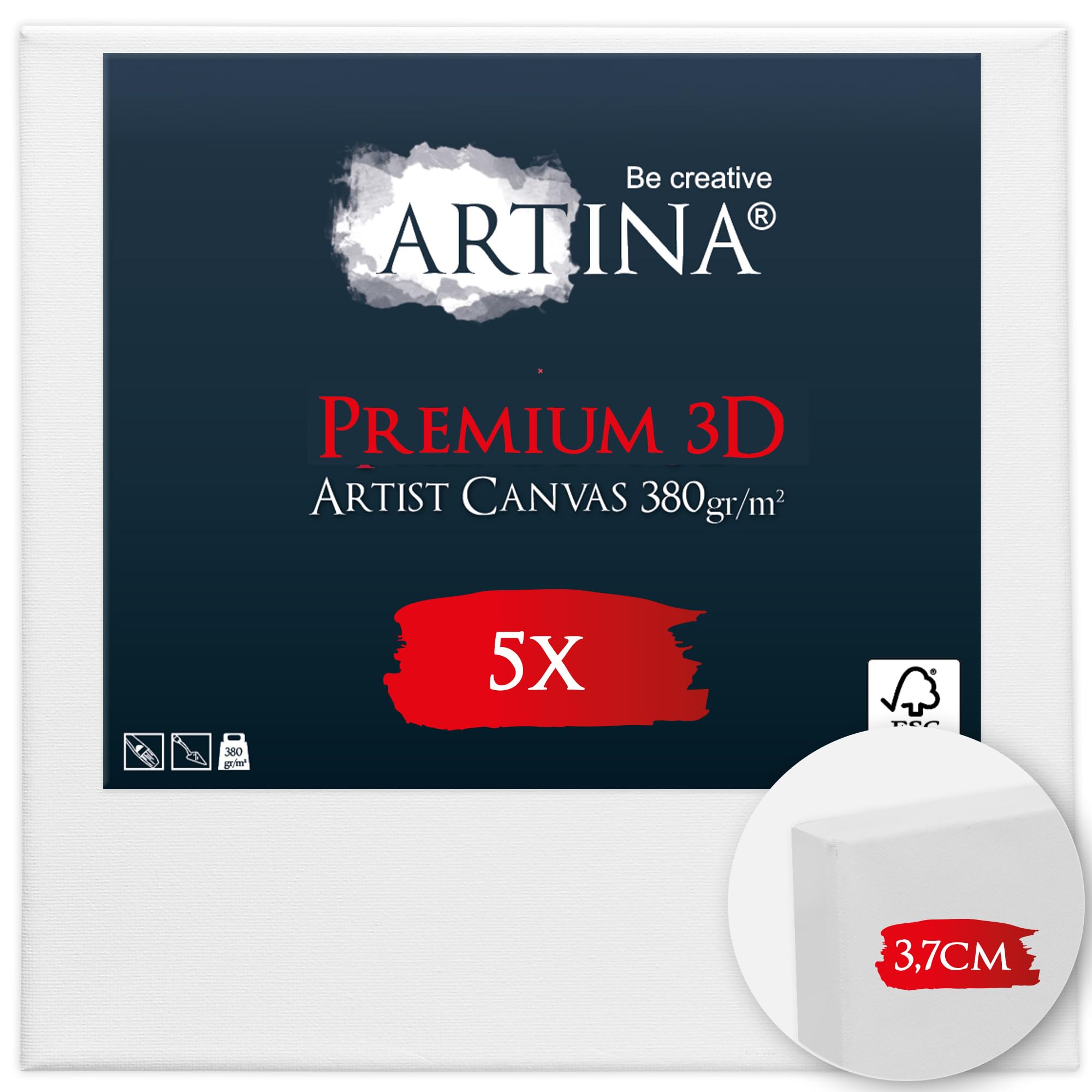 artina-3d-premium-leinwand-5er-set-18x24-cm-baumwolle image 4
