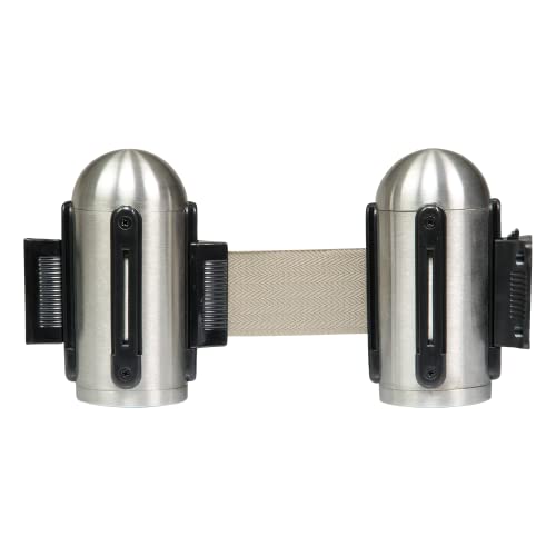 securit-retractable-wand-absperrband-grau-210-cm-edelstahl image 3