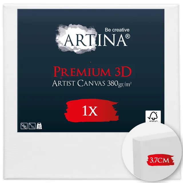 artina-3d-premium-leinwand-18x24-cm-baumwolle-wei image 1