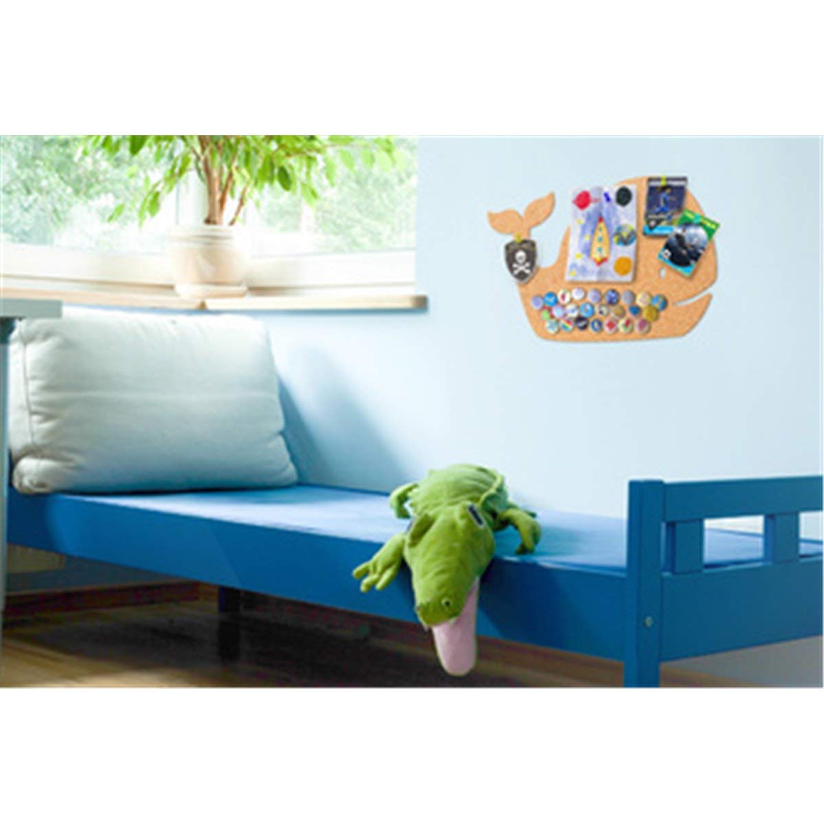 securit-universal-korktafel-wal-rot-49-cm-pinnwand image 2