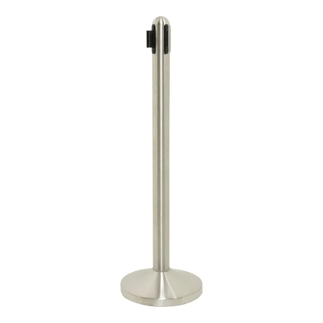 securit-retractable-absperrsystem-set-chrom-schwarz image 1