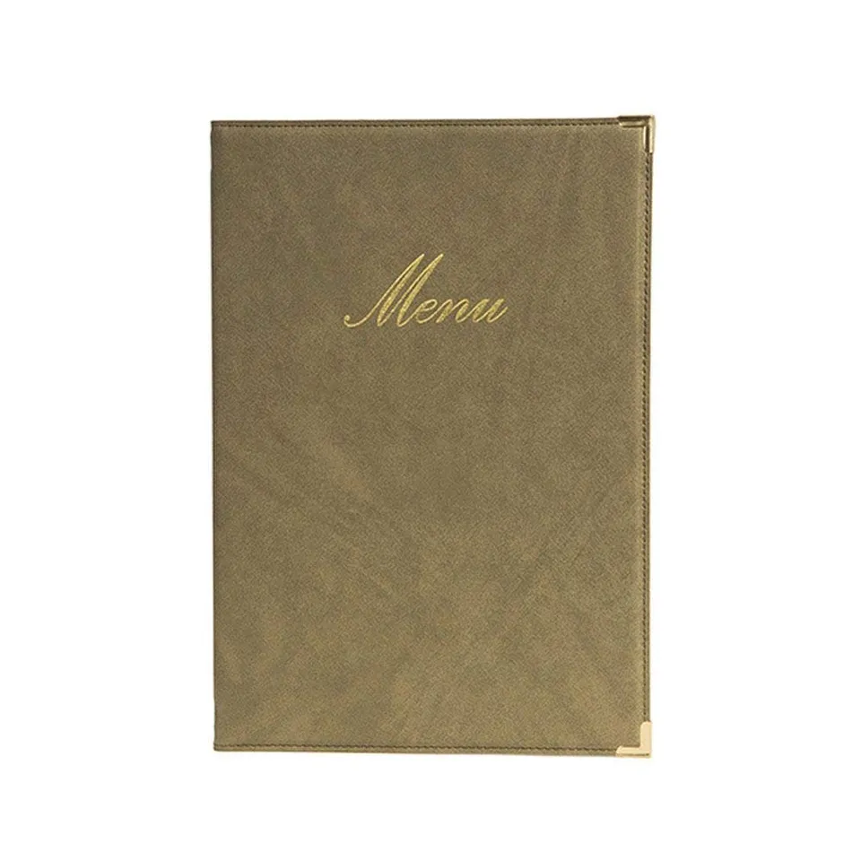 securit-classic-speisekarte-a5-kunstleder-elfenbein-beige image 1