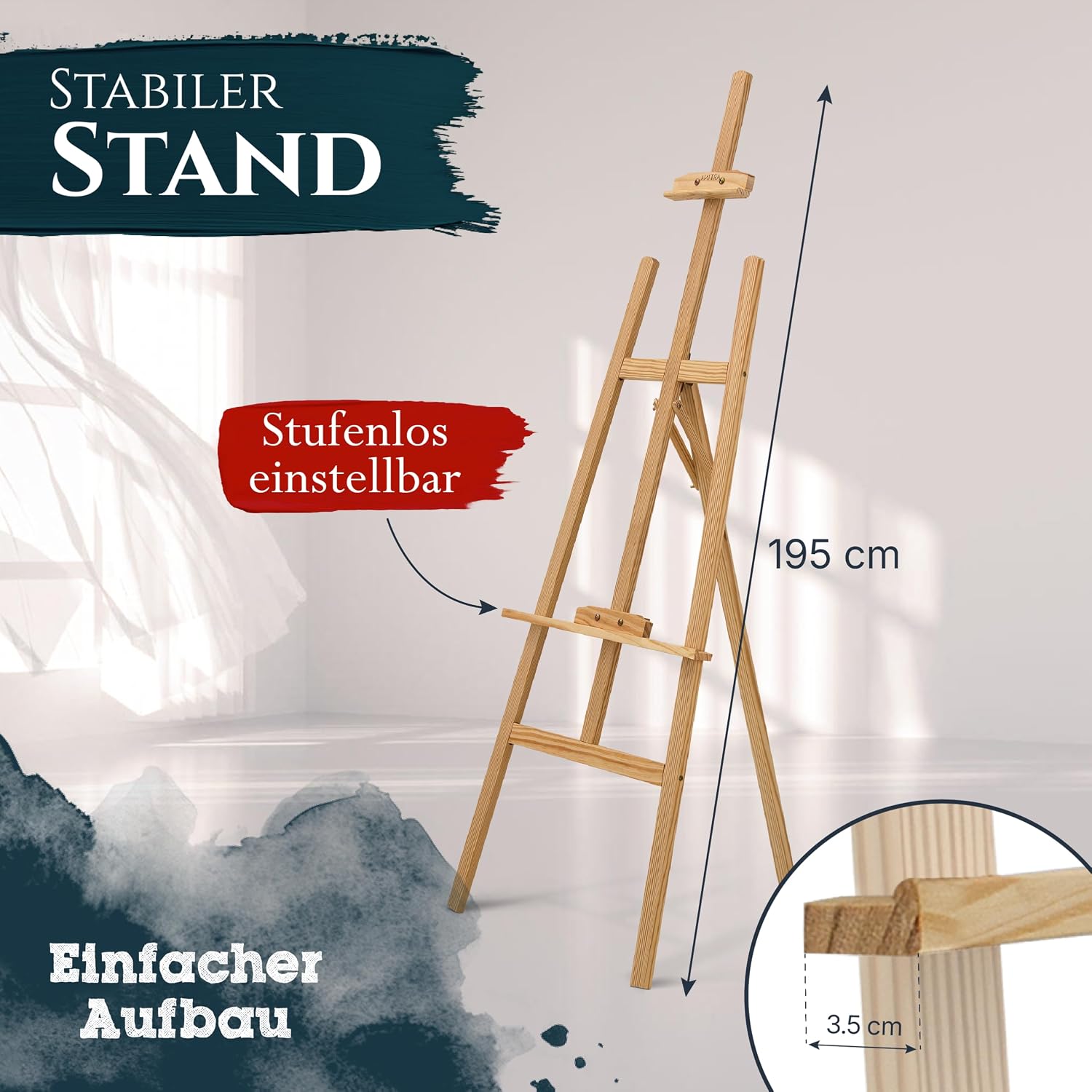artina-akademie-tessin-staffelei-holz-195-cm-h-henverstellbar image 5