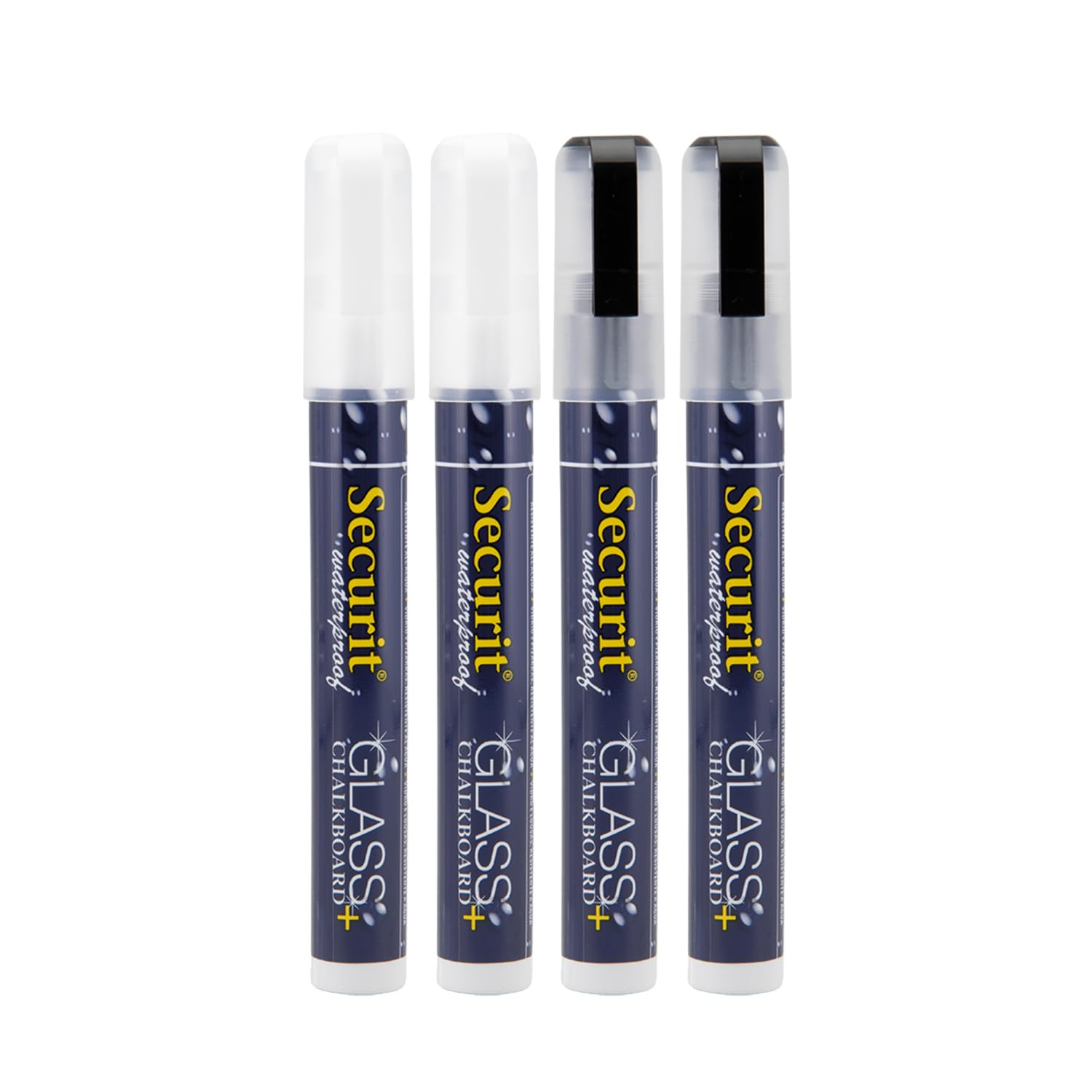securit-waterproof-kreidemarker-medium-schwarz-4er image 1