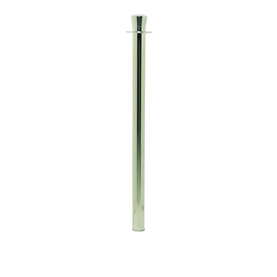 securit-classic-kordelst-nder-pfosten-chrom-flach-100cm image 1