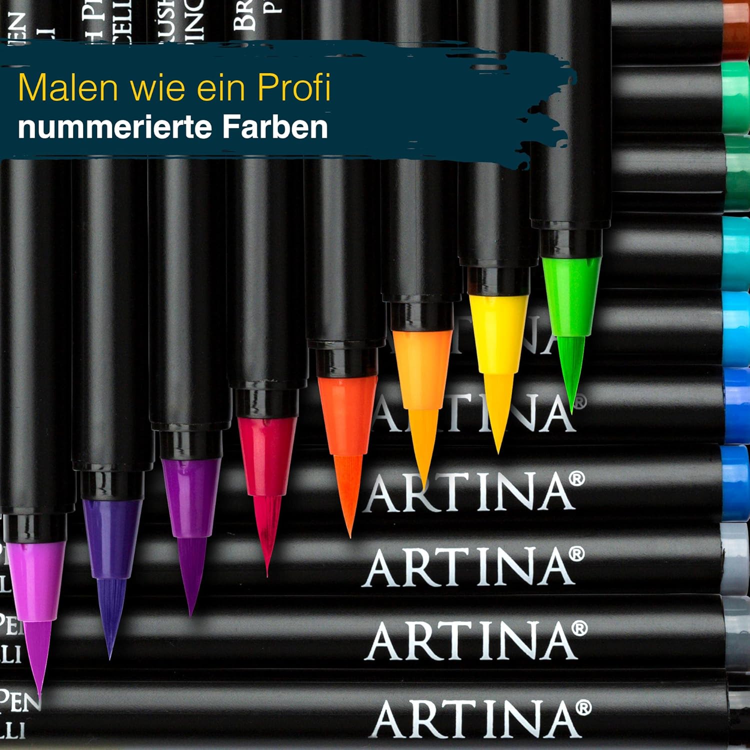 artina-expertilo-pinselstifte-set-20-farben-mit-aquarellblock image 5