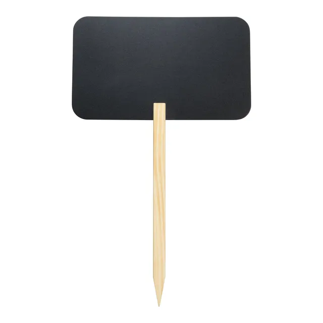 securit-silhouette-rechteck-kreidetafel-holz-rechteckig-mit-st-nder image 1