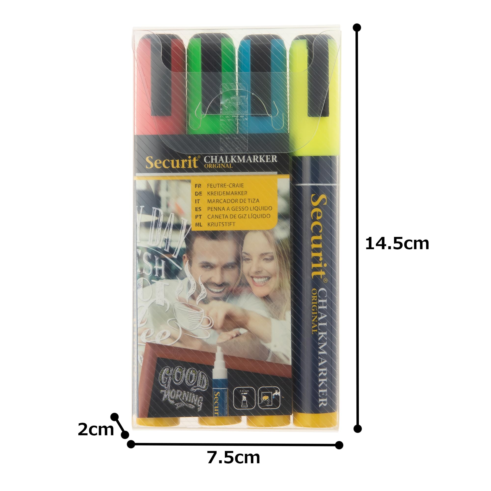 securit-original-kreidemarker-2-6-mm-4er-pack-mehrfarbig image 3