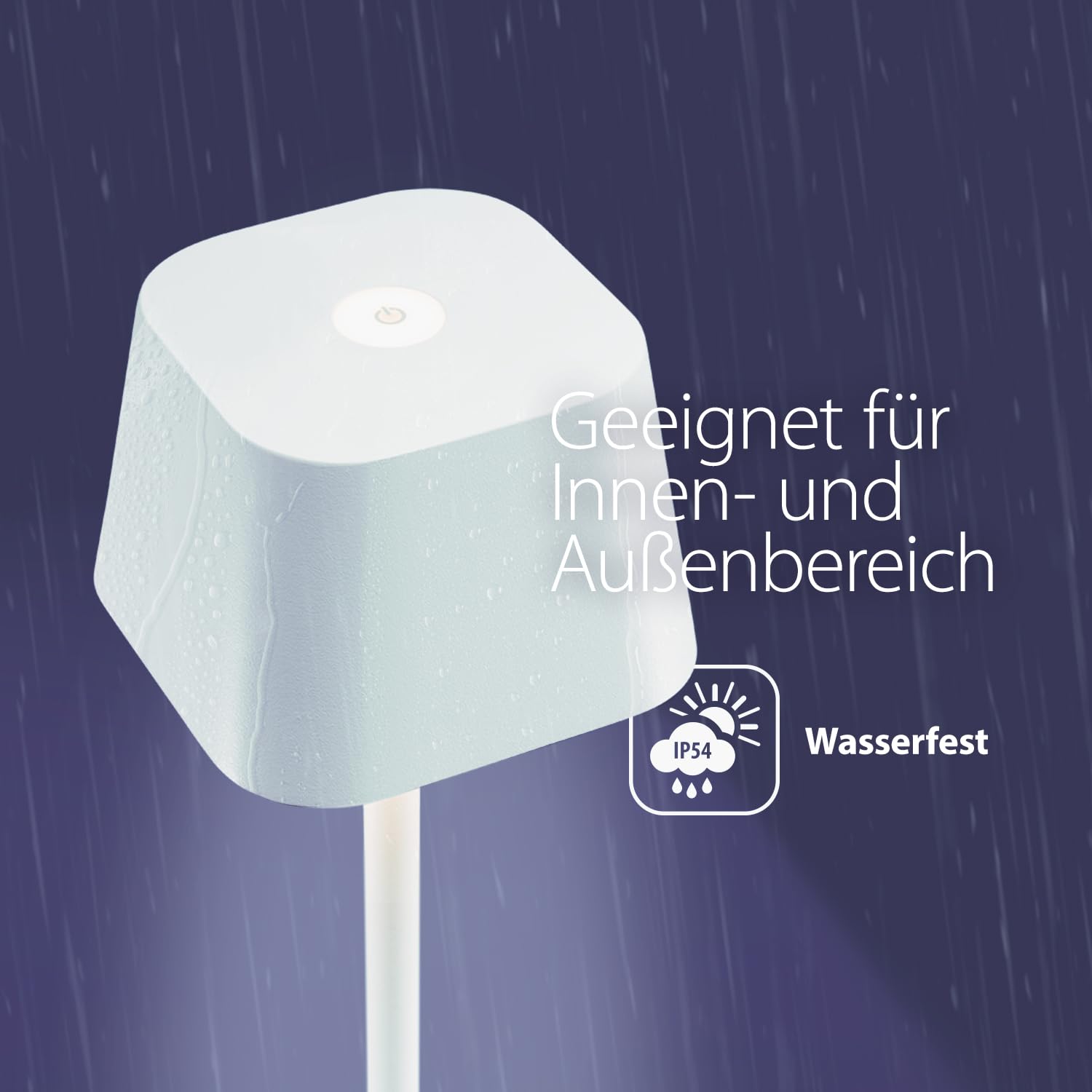 securit-nova-georgina-led-tischleuchte-wei-dimmbar-akku image 4