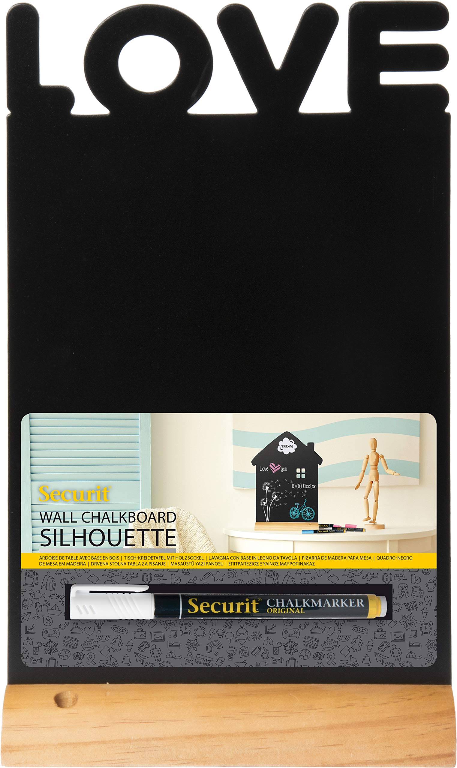 securit-elegant-kreidetafel-kiss-34-5x21-cm-mit-fu image 6