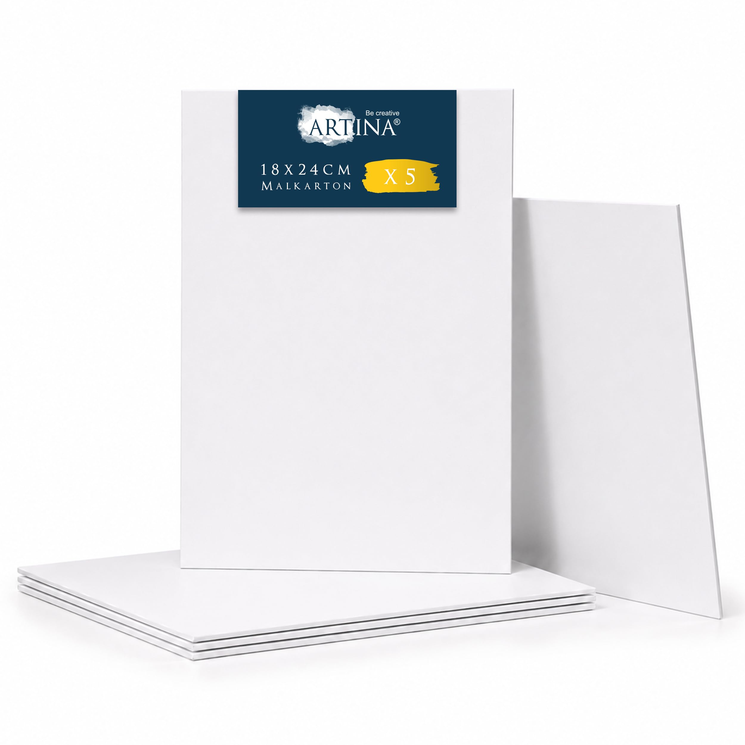 artina-akademie-malkarton-30x40-cm-5er-set-3-mm-leinwand image 6