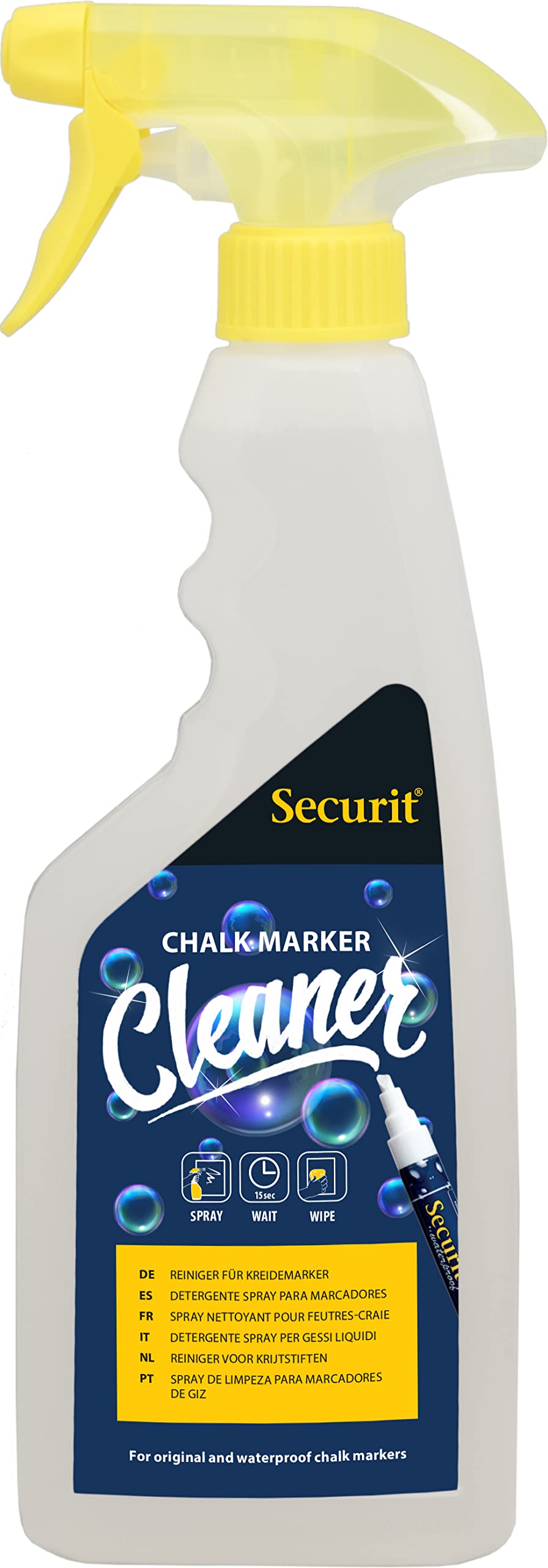 securit-original-reinigungsspray-kreidemarker-750-ml-r-ckstandslos image 1