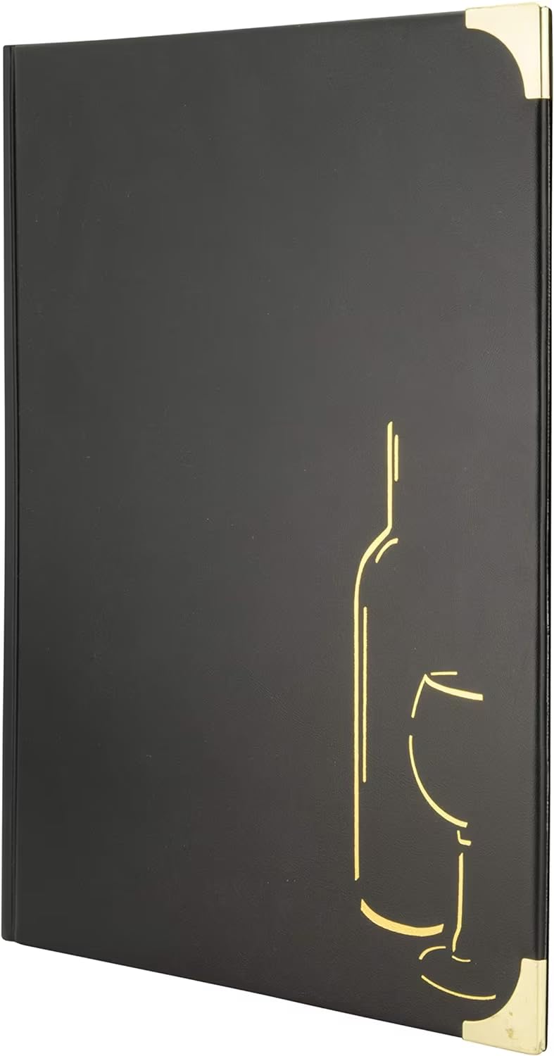 securit-basic-weinkarte-a4-mappe-pvc-schwarz-4-seiten image 4