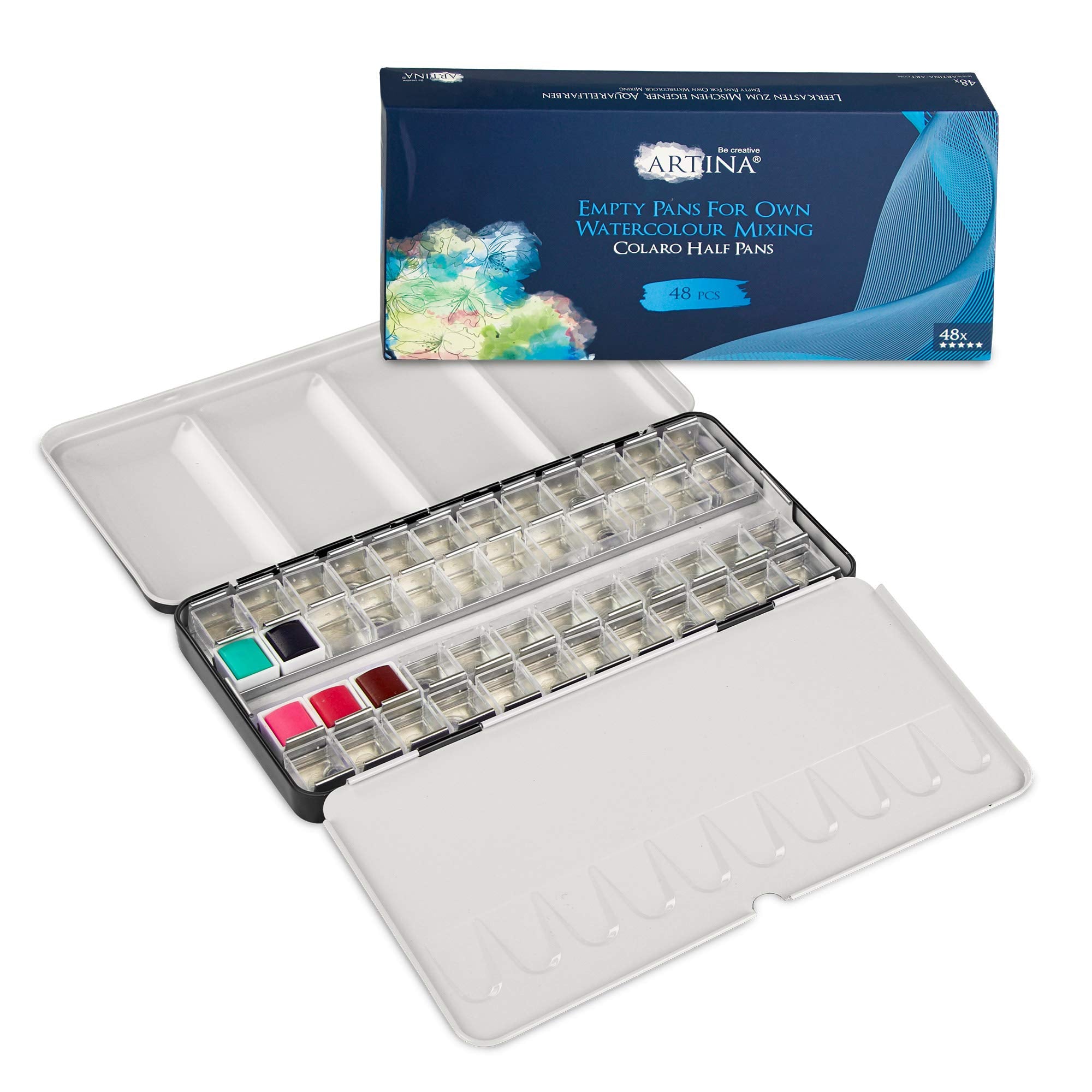 artina-colaro-aquarellkasten-leer-metall-24er-wei image 2