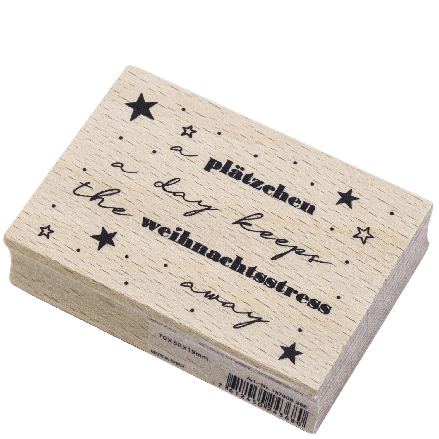 artoz-tools-stempel-sch-ne-weihnachten-holzstempel-90x30-mm image 4