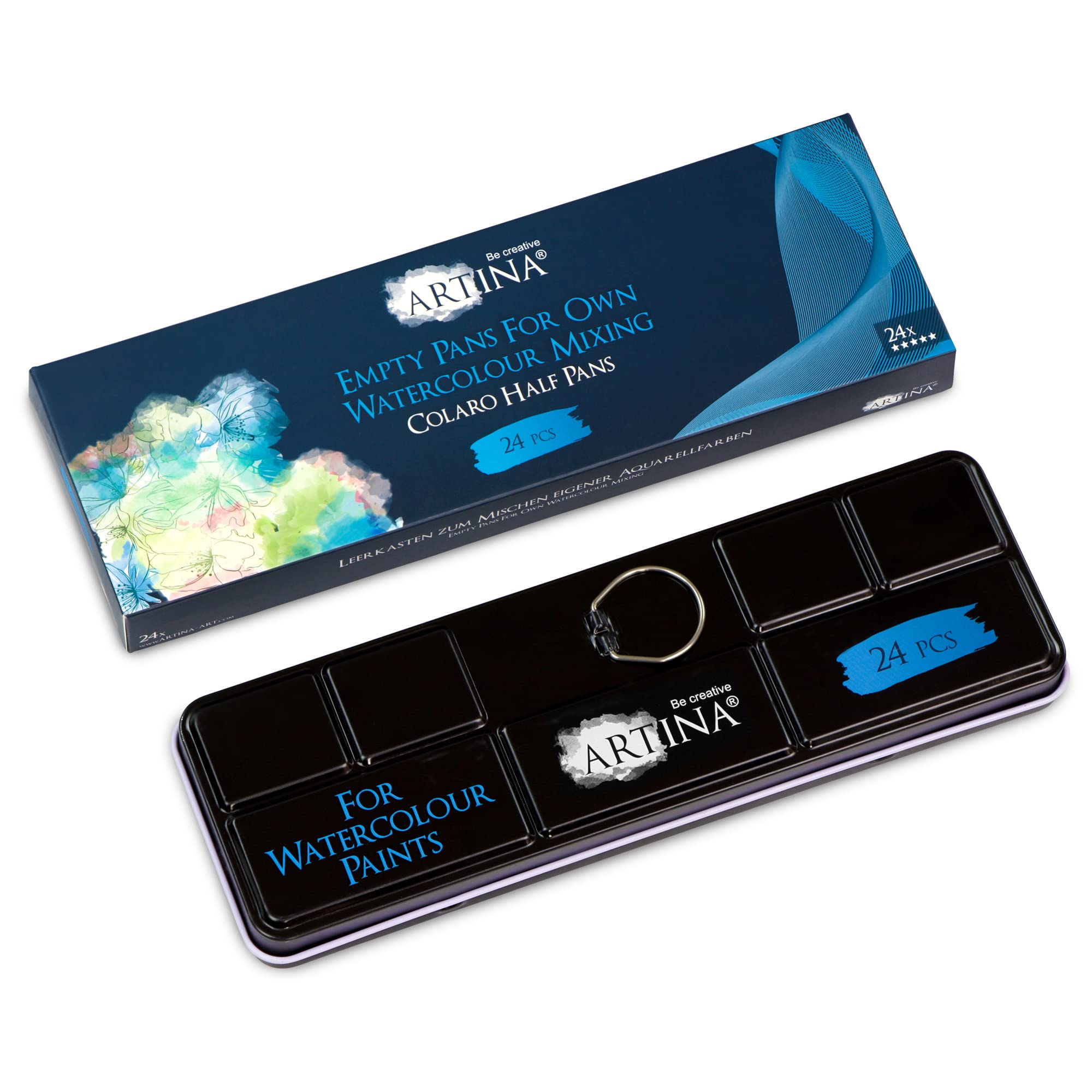 artina-colaro-aquarellkasten-leer-metall-24er-wei image 5