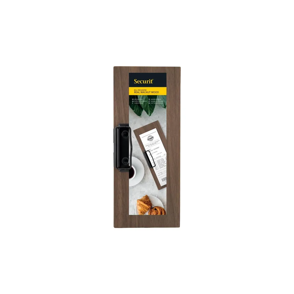 securit-silhouette-rechnungshalter-walnuss-holz-braun image 1