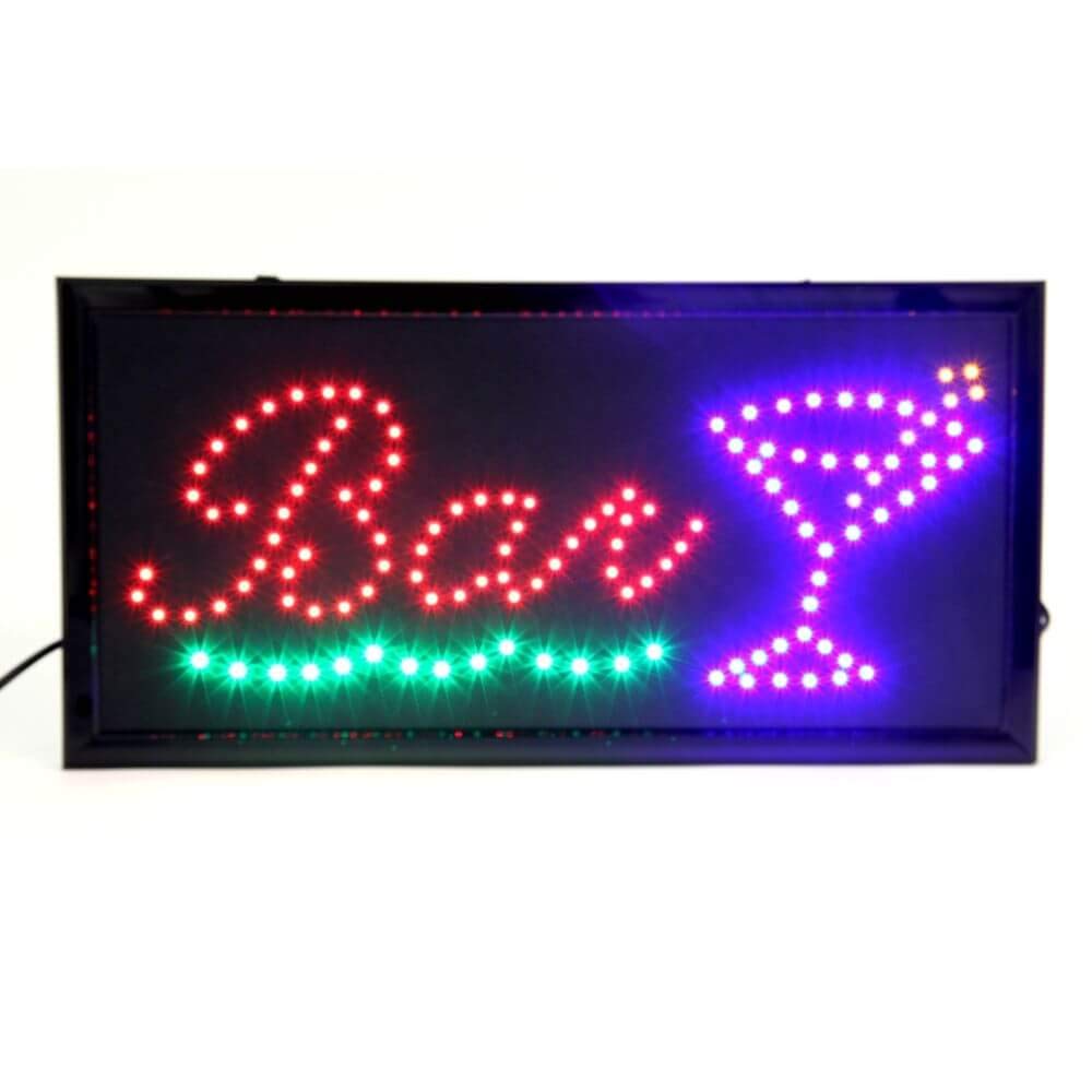 securit-nova-leuchtschild-bar-led-schild-47-5-cm image 1