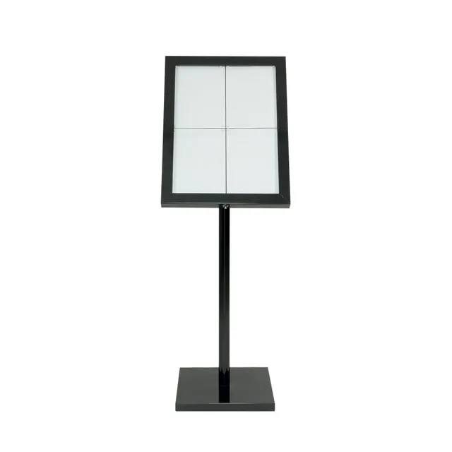 securit-nova-led-informationsdisplay-a4-wei-schwarz-outdoor image 1