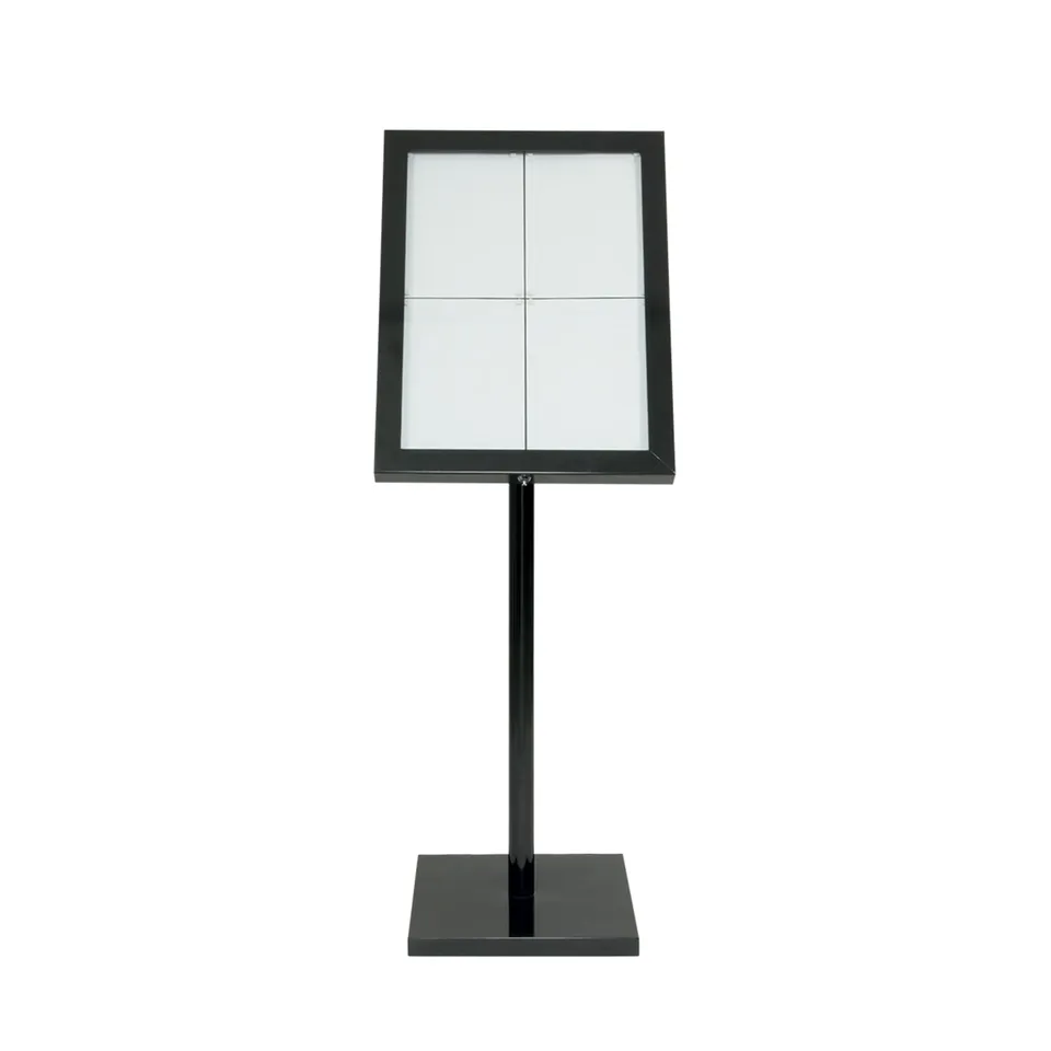 securit-nova-led-informationsdisplay-a4-wei-schwarz-outdoor image 1