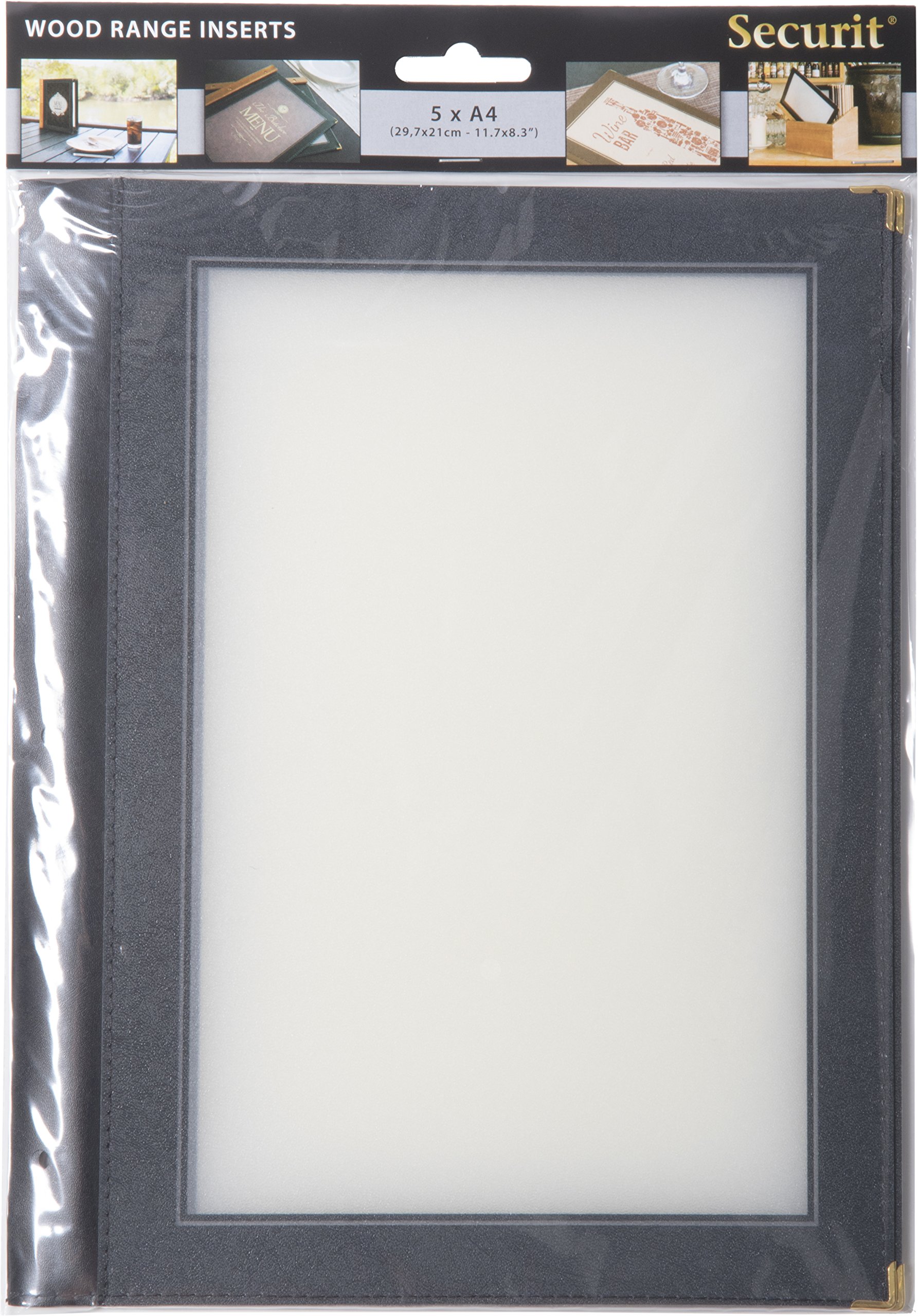 securit-woody-men-karteneins-tze-a4-schwarz-5er-satz image 4