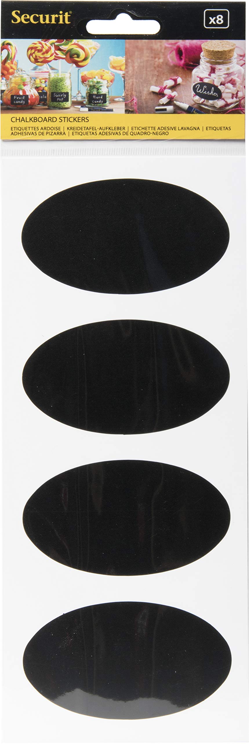 securit-silhouette-cs-oval-8-8-tafelaufkleber-oval-schwarz-8-st-ck image 5