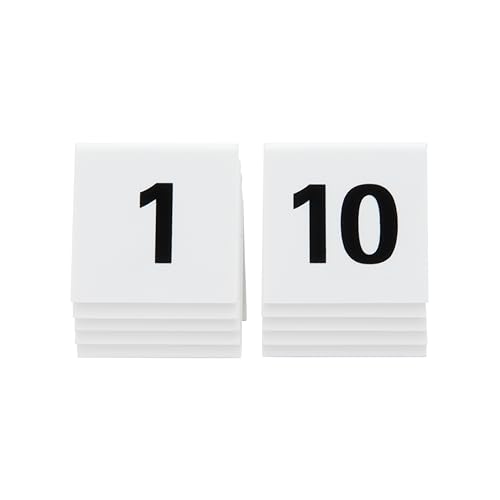 securit-crystal-tischnummern-1-10-acryl-wei-stapelbar image 7
