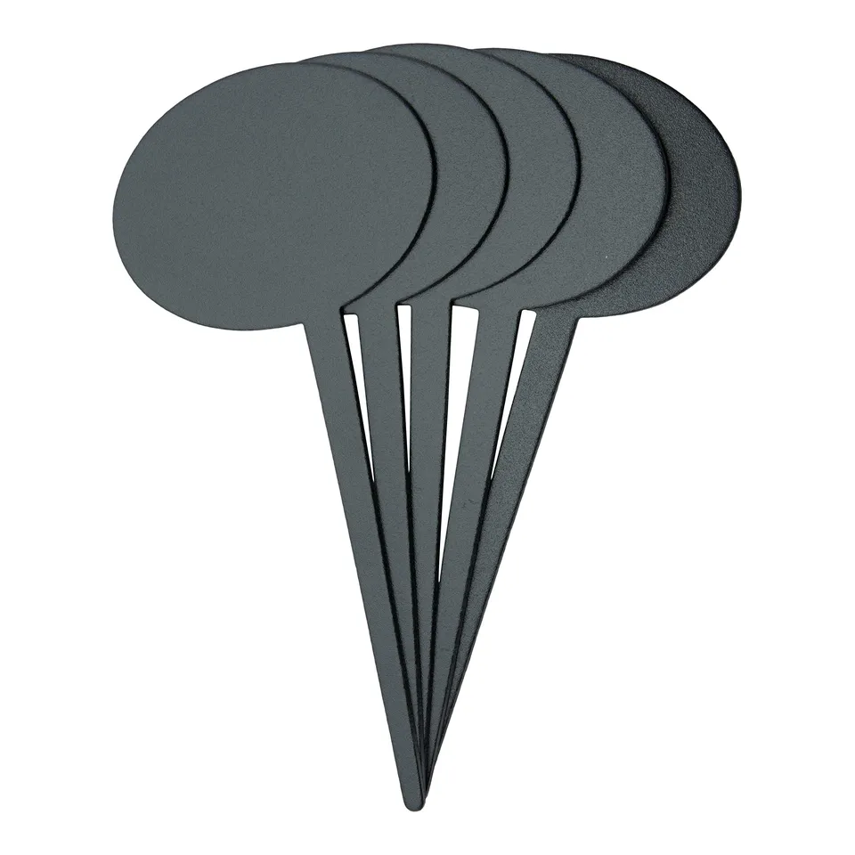 securit-silhouette-tag-bubble-5-einstecker-rund-schwarz image 1