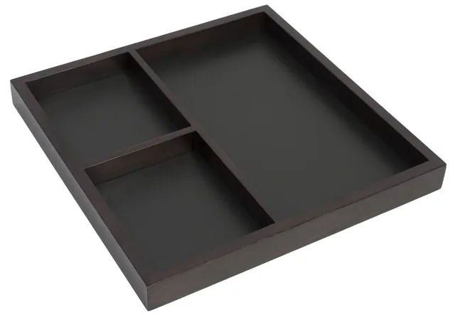 securit-universal-kreidetafel-tablett-40x40-cm-dunkelbraun-holz image 1