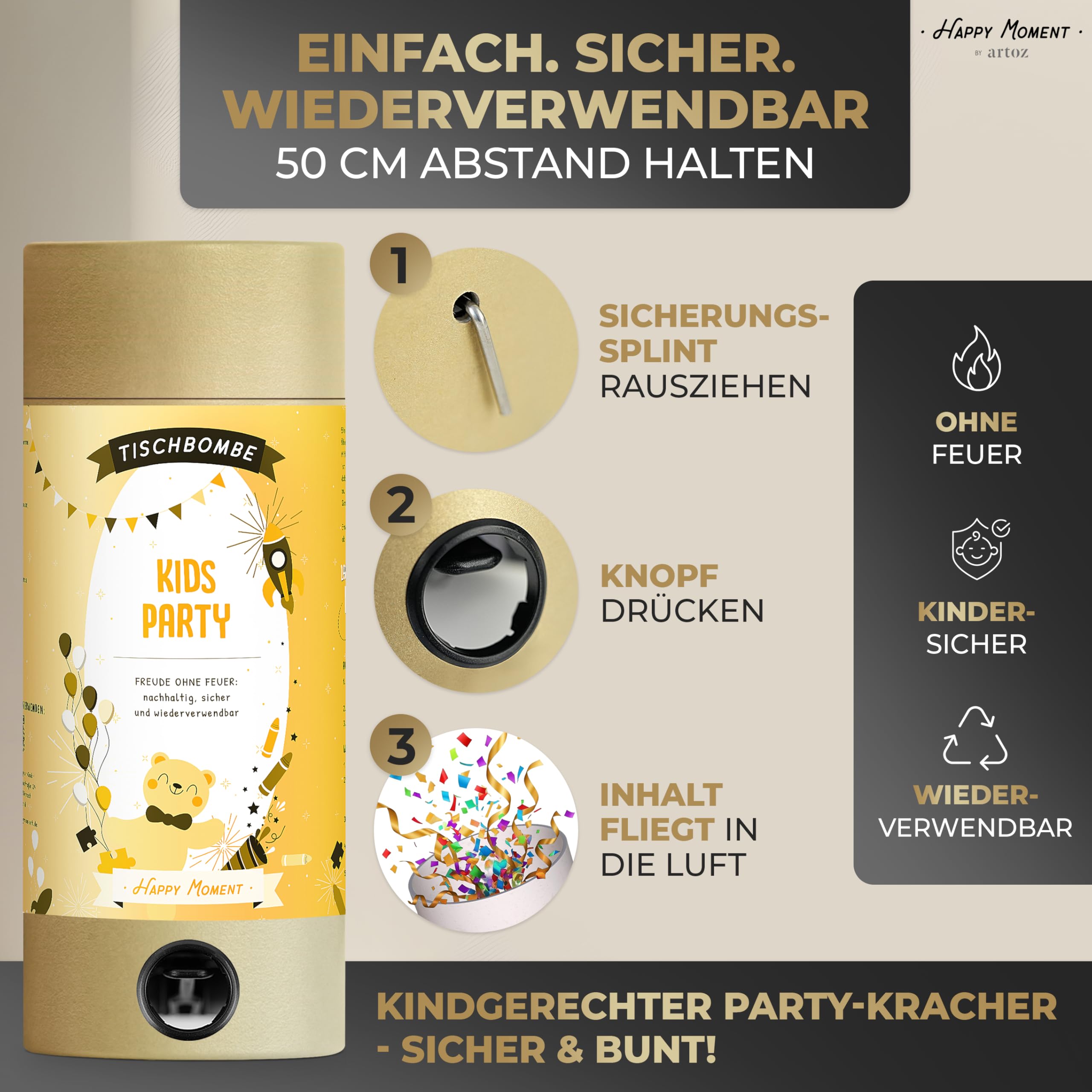 artoz-tools-tischbombe-kids-party-konfetti-wiederverwendbar image 3