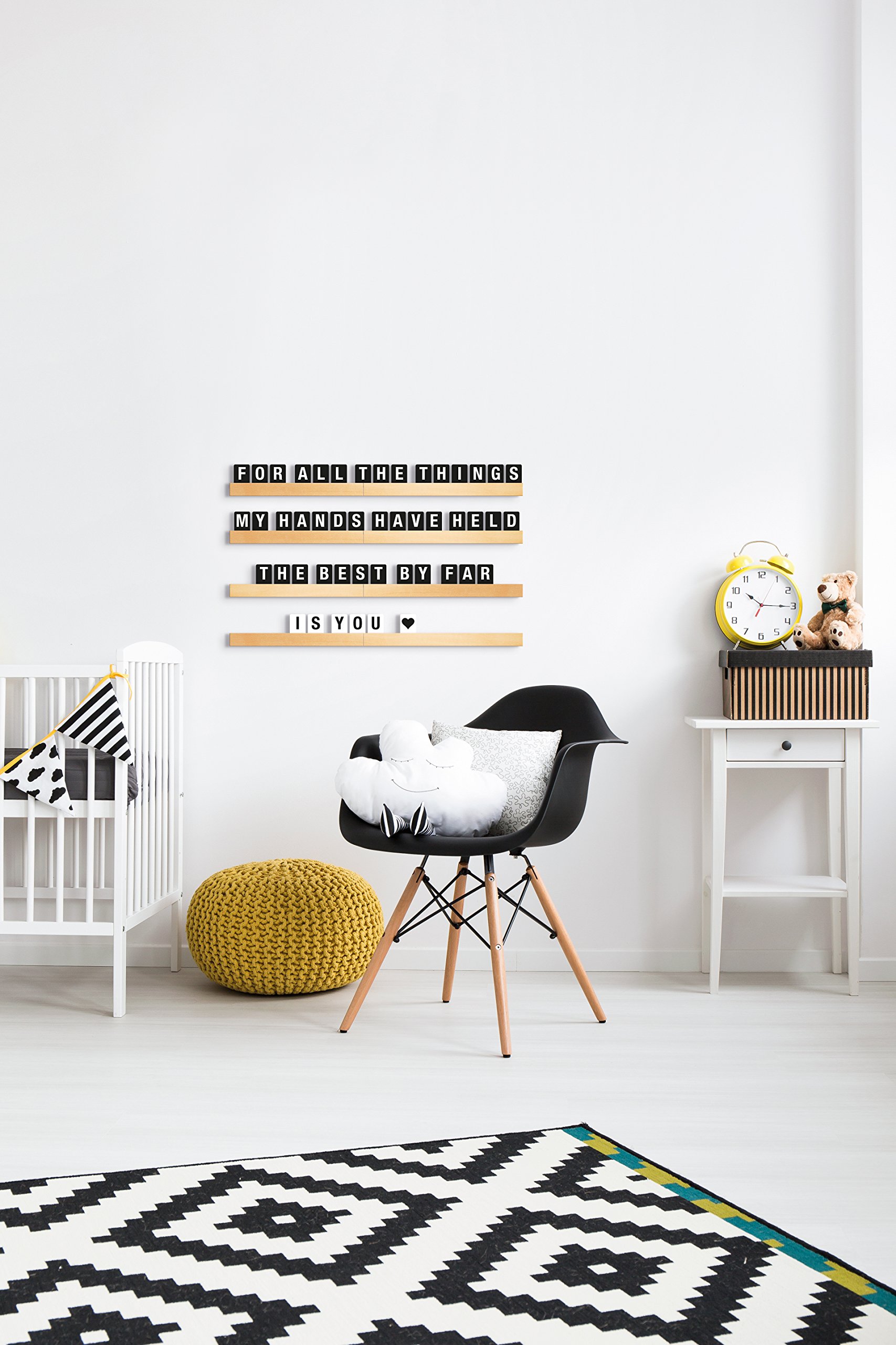 securit-magnetic-buchstabenleiste-regal-grau-1-m-teak image 4