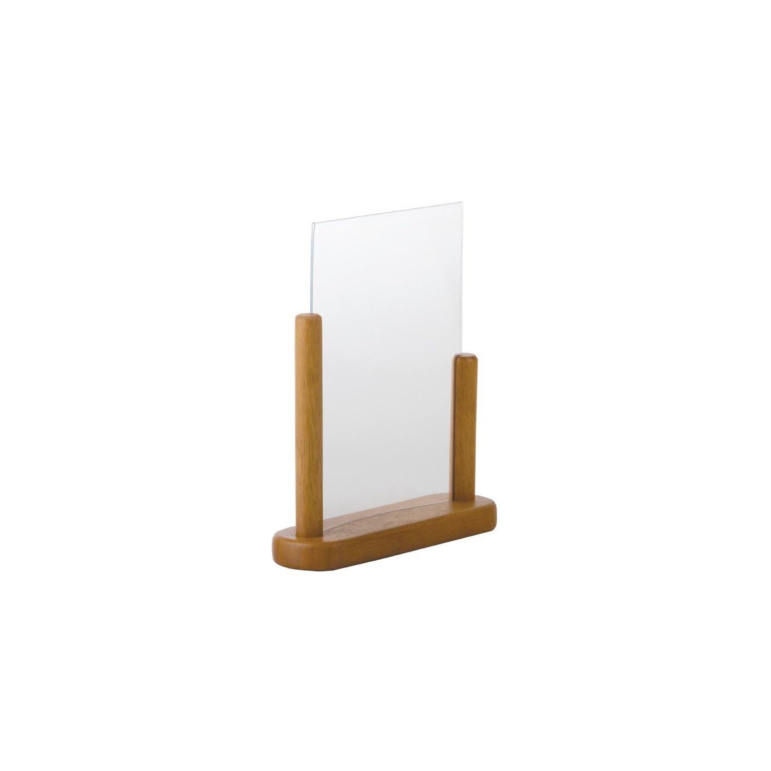 securit-elegant-tischaufsteller-a4-teak-hartholz image 8