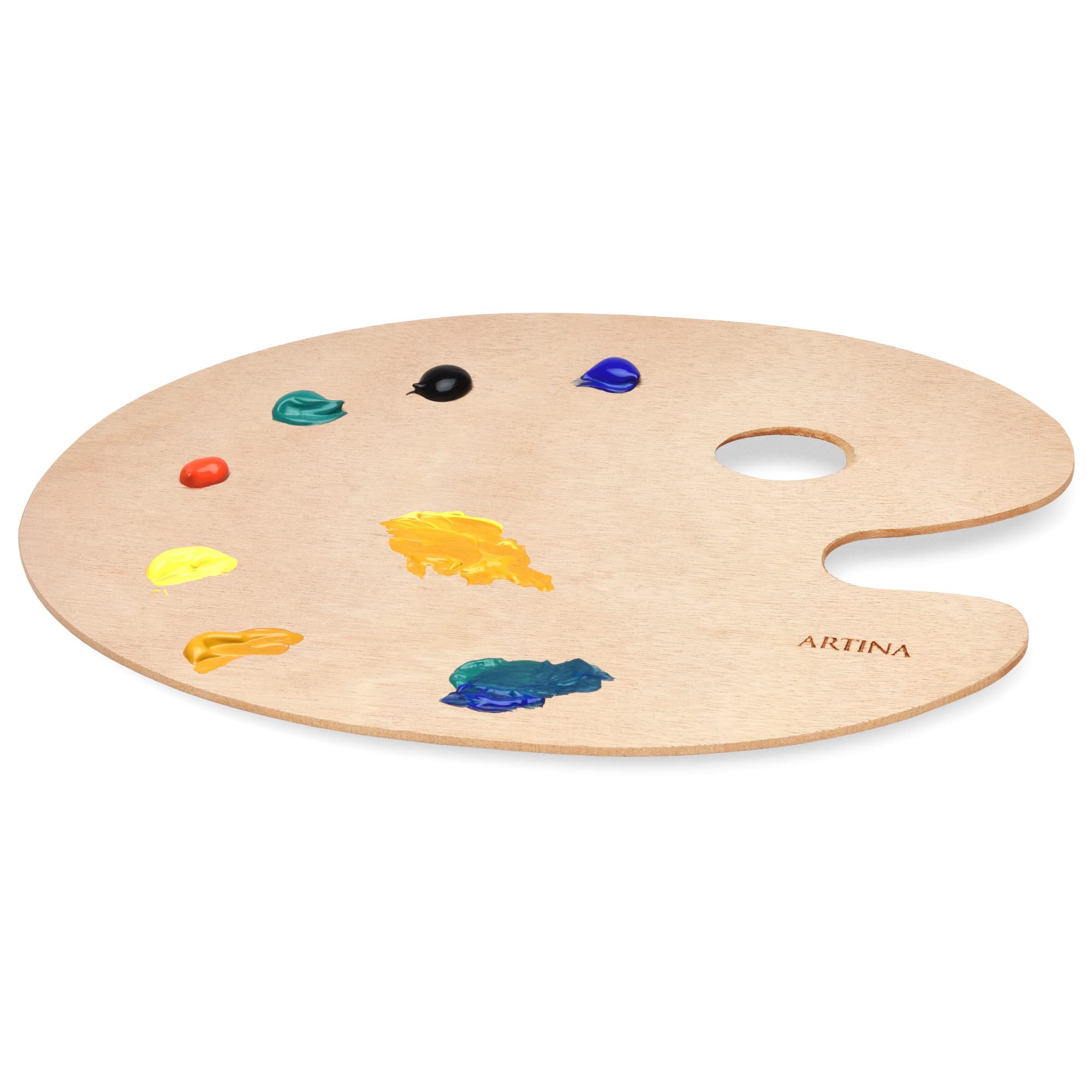 artina-akademie-holz-malpalette-rund-braun-25x30-cm image 4