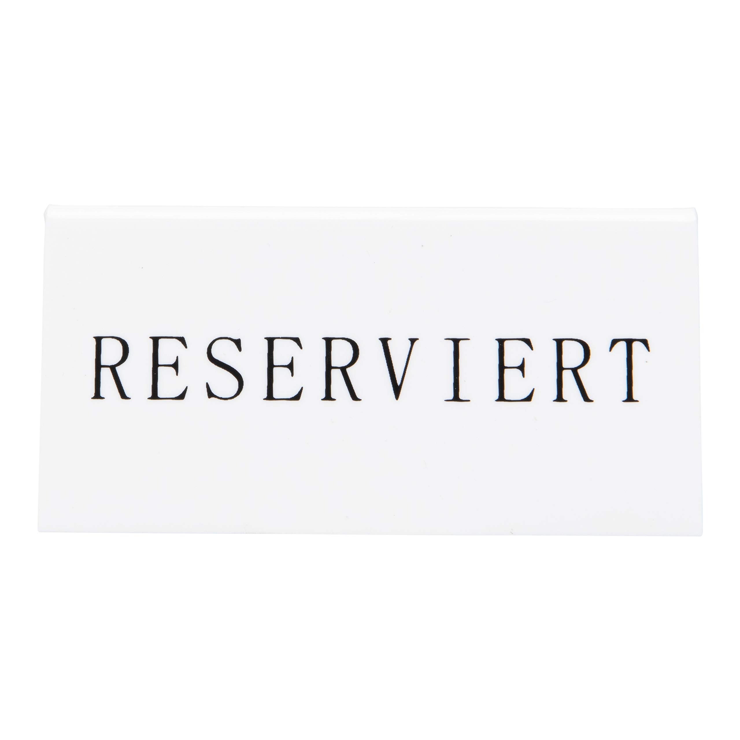 securit-crystal-reserviert-tischaufsteller-deutsch-5er-set-wei image 4