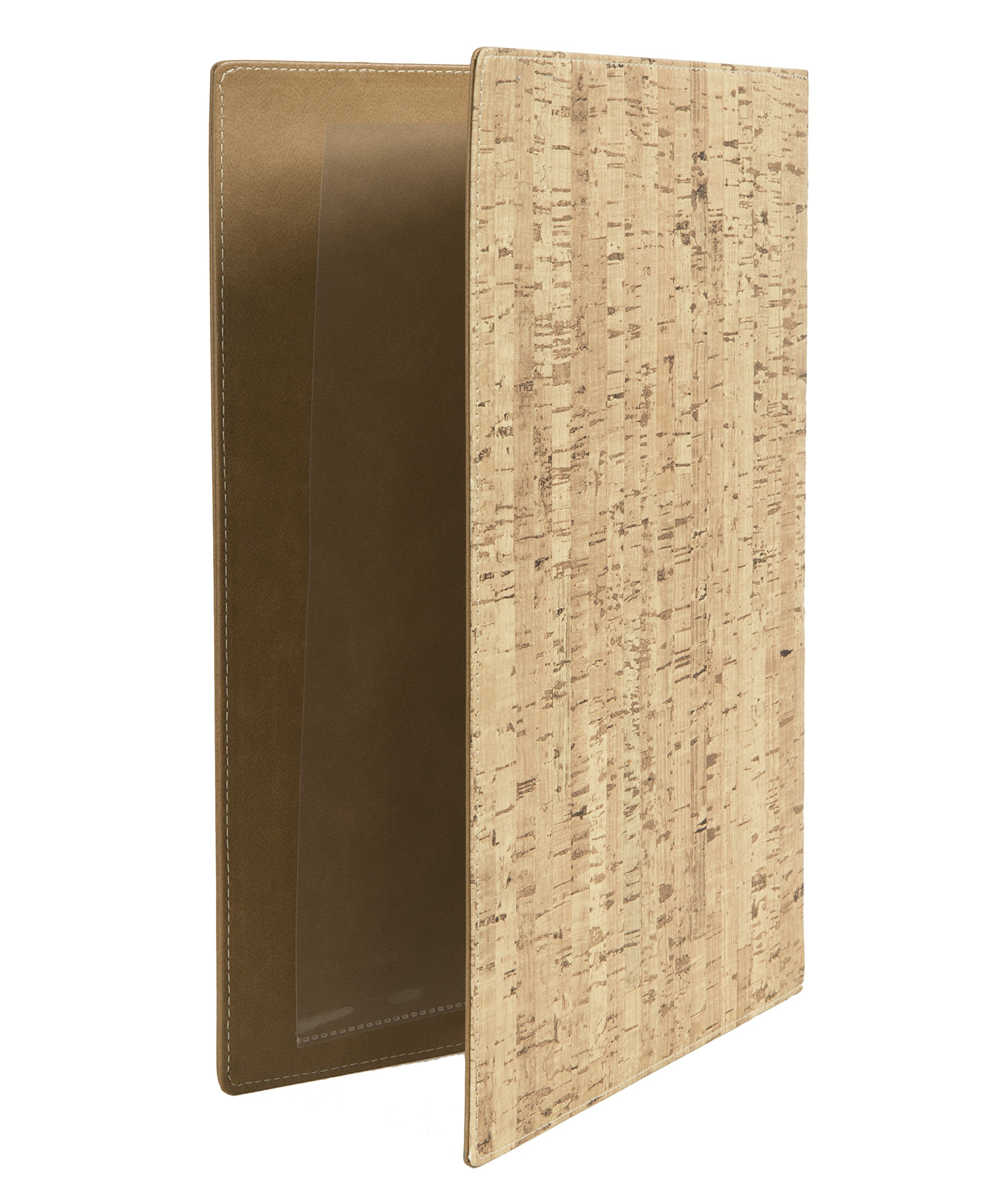 securit-woody-speisekarten-mappe-a4-modern-kork-beige image 3