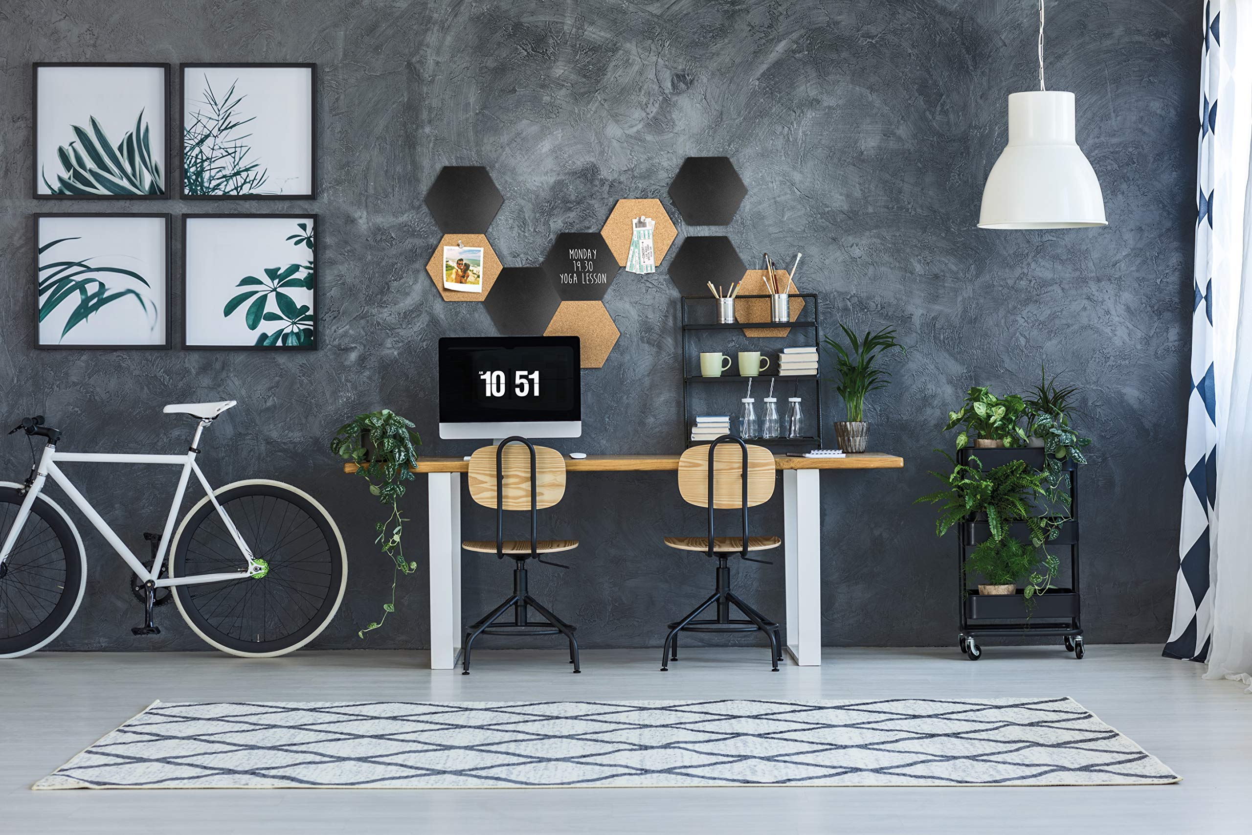 securit-fb-cb-hex-kreide-korktafel-hexagon image 6
