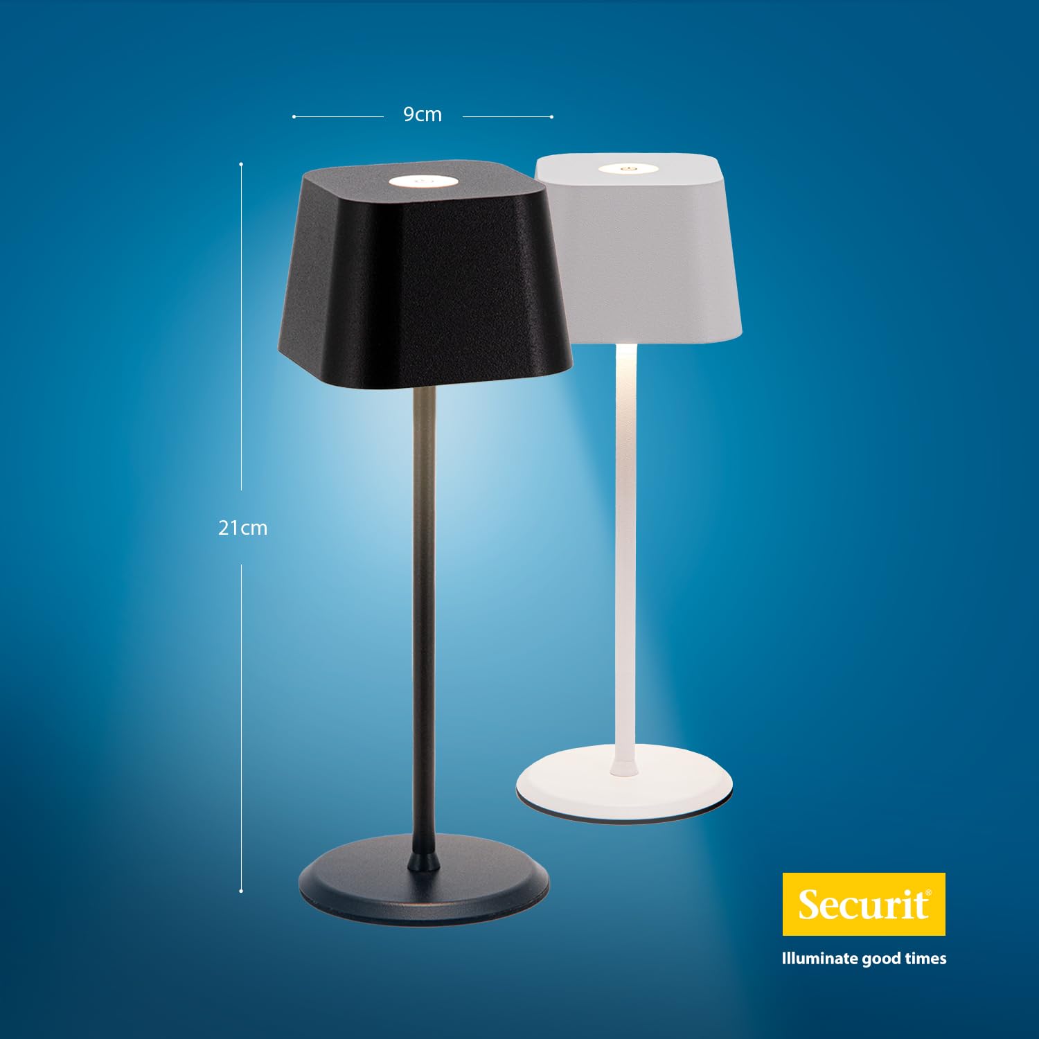 securit-nova-malta-led-tischleuchte-schwarz-dimmbar-akku image 6