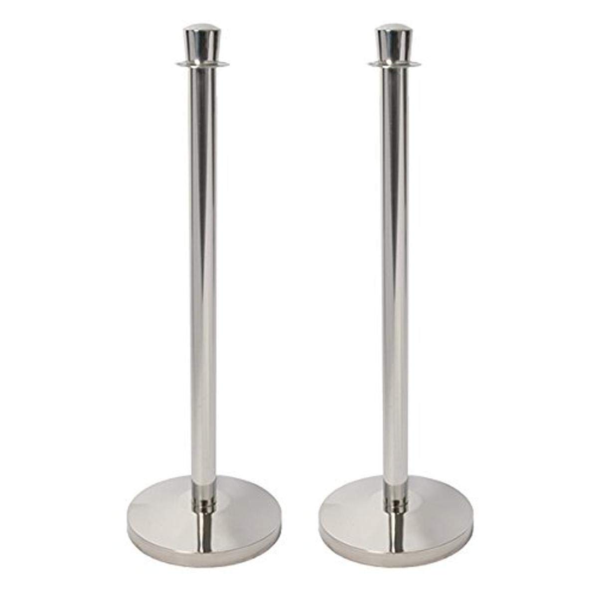 securit-classic-absperrpfosten-edelstahl-93-cm-mit-2-m-band image 1