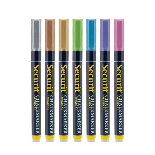 securit-original-kreidemarker-1-2-mm-metallic-7er-set-mehrfarbig image 7