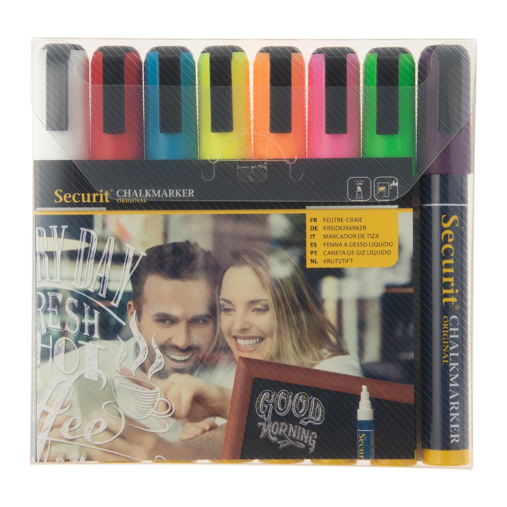 securit-original-kreidemarker-8er-set-2-6mm-bunt-abwischbar image 2