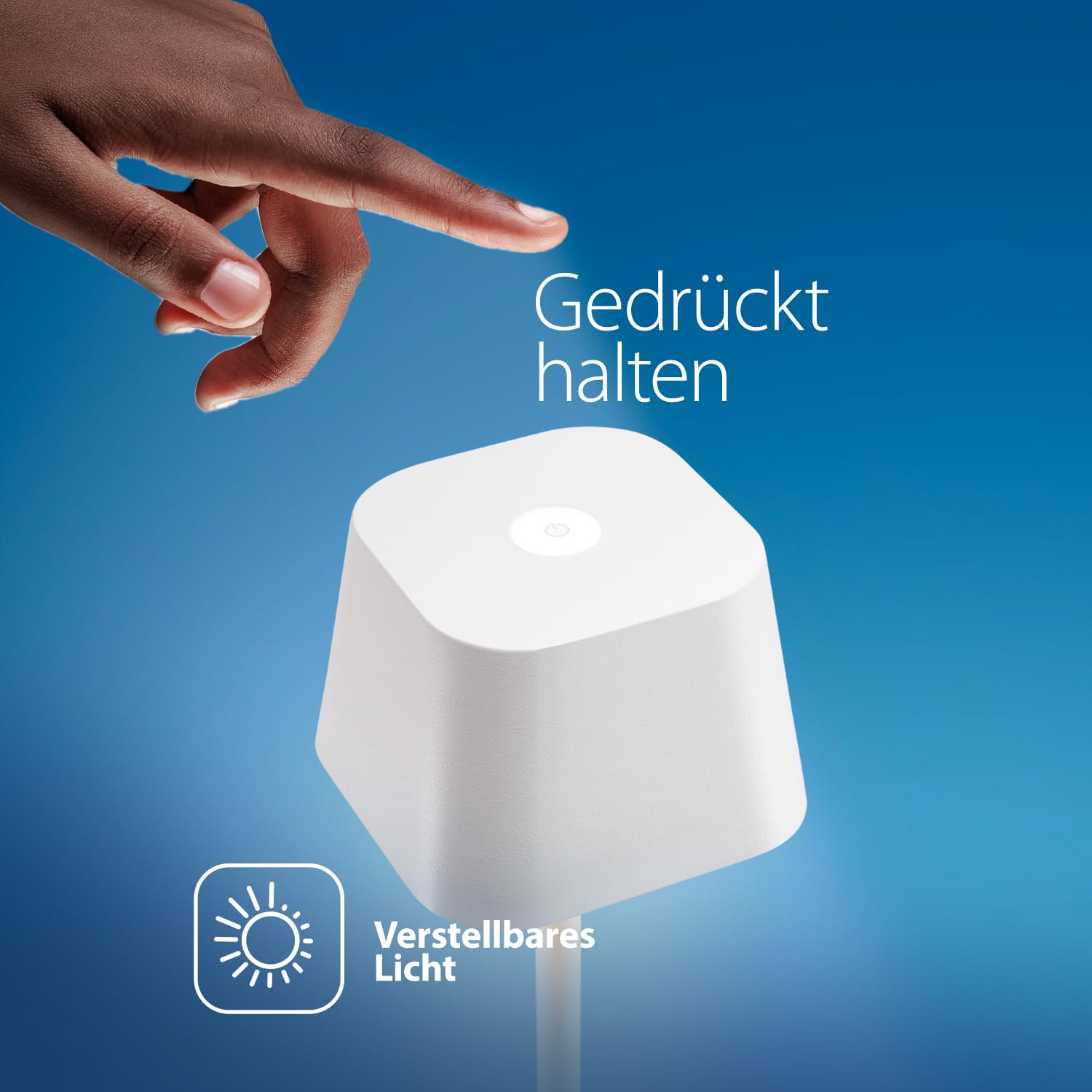 securit-nova-georgina-led-tischleuchte-wei-dimmbar-akku image 5