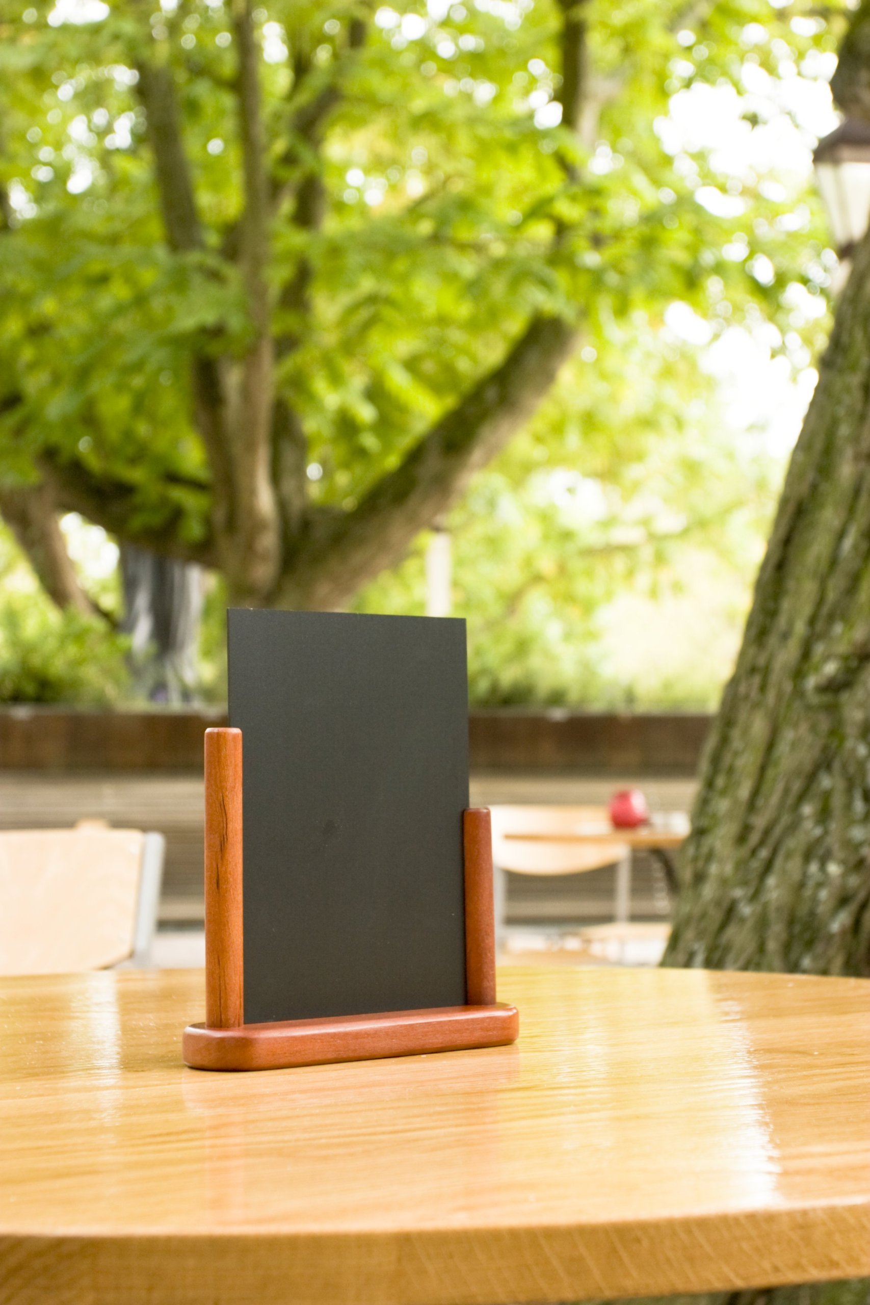 securit-elegant-tischtafel-mahagoni-holz-doppelseitig-klein image 4