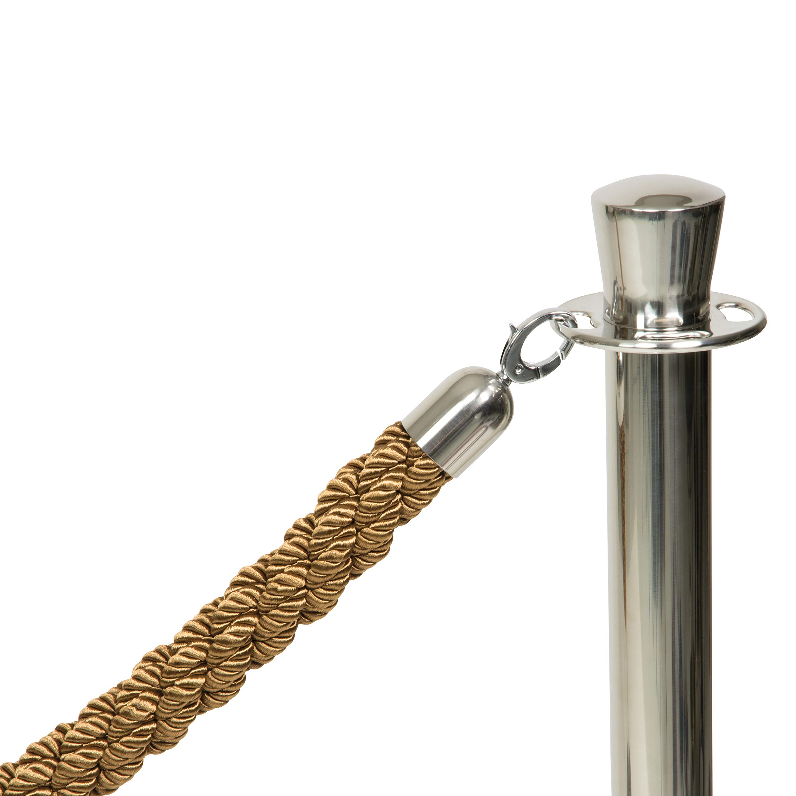securit-classic-absperrseil-braun-1-5-m-bronze-chrom image 2