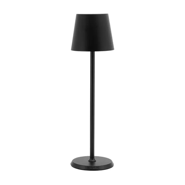 securit-nova-feline-led-tischleuchte-schwarz-dimmbar-akku image 1