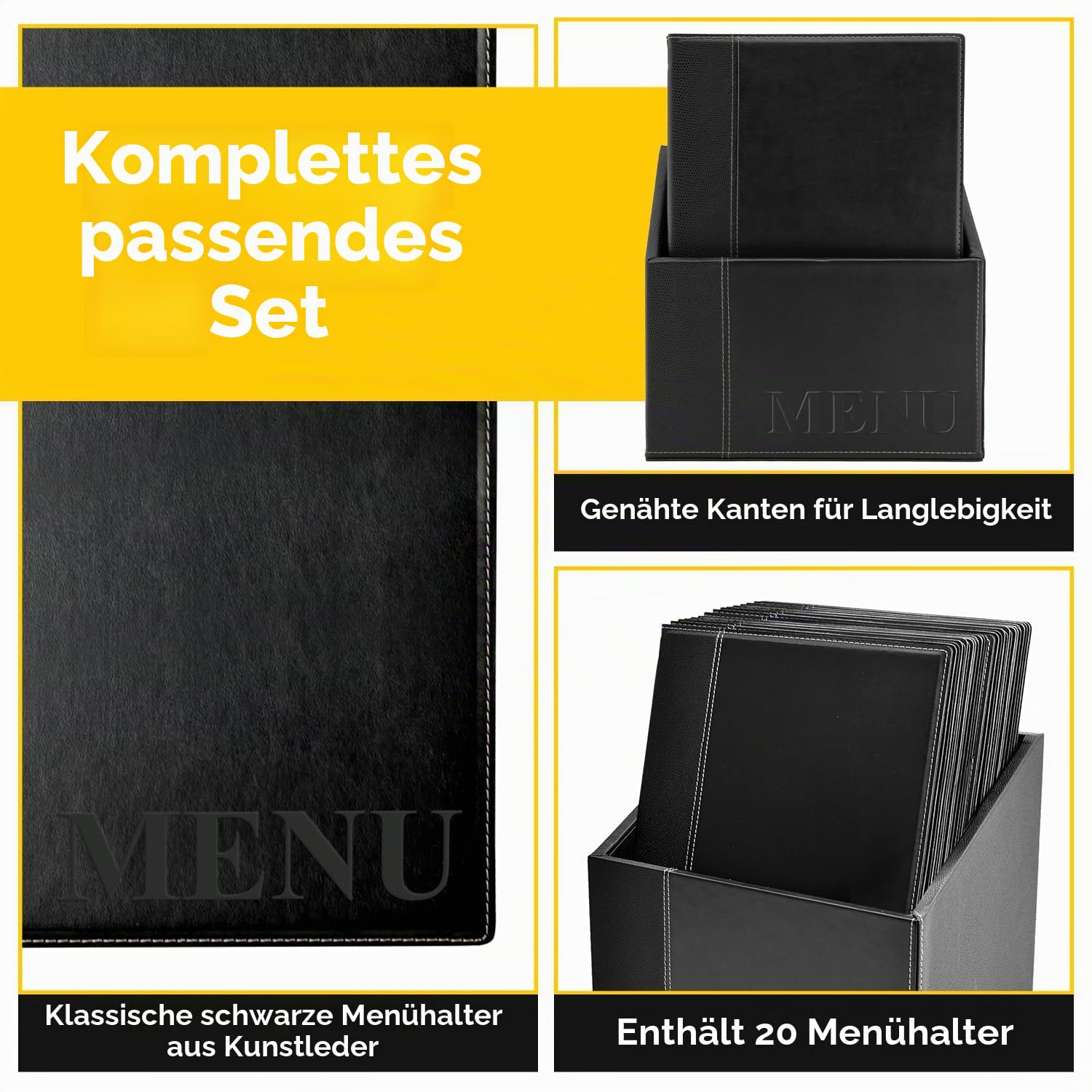 securit-trendy-weinkarte-a4-schwarz-lederoptik-20er-box image 4