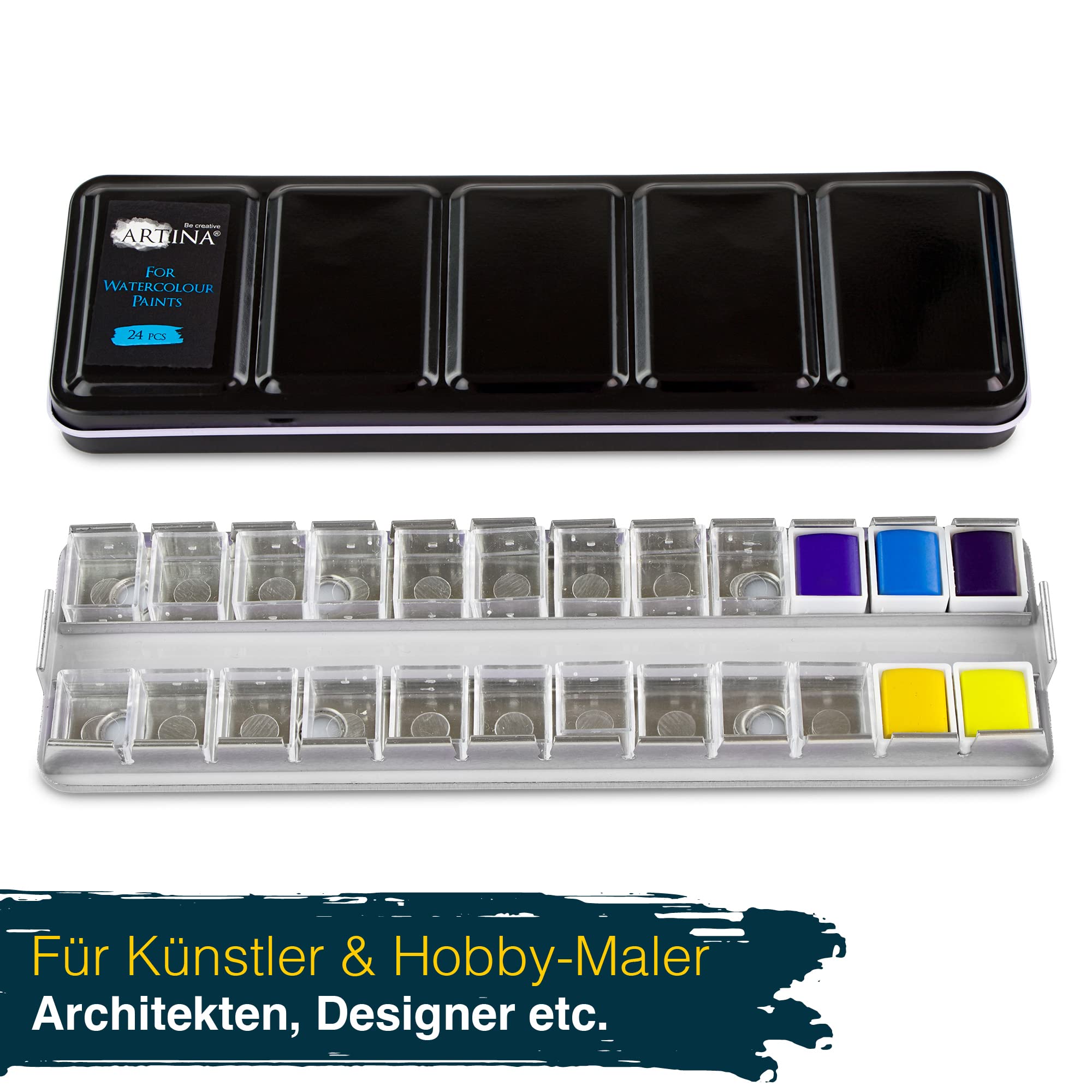 artina-colaro-aquarellkasten-leer-metall-24er-wei image 6