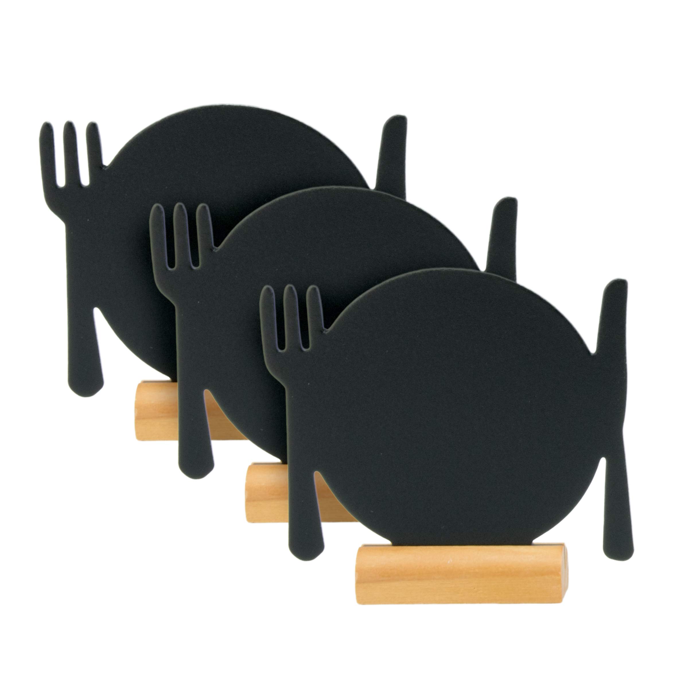 securit-elegant-fbt-plate-3-kreidetafel-teller-mit-besteck image 1