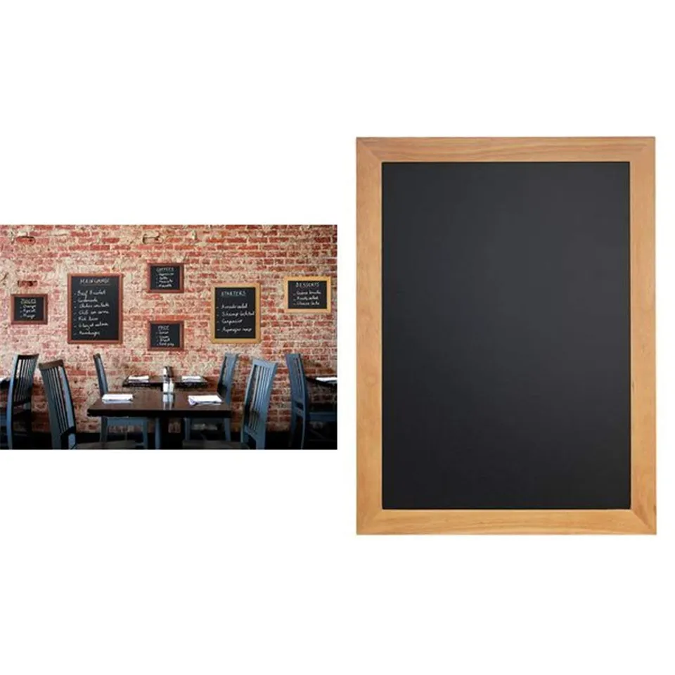 securit-universal-kreidetafel-60x80-cm-teak-holzrahmen image 1